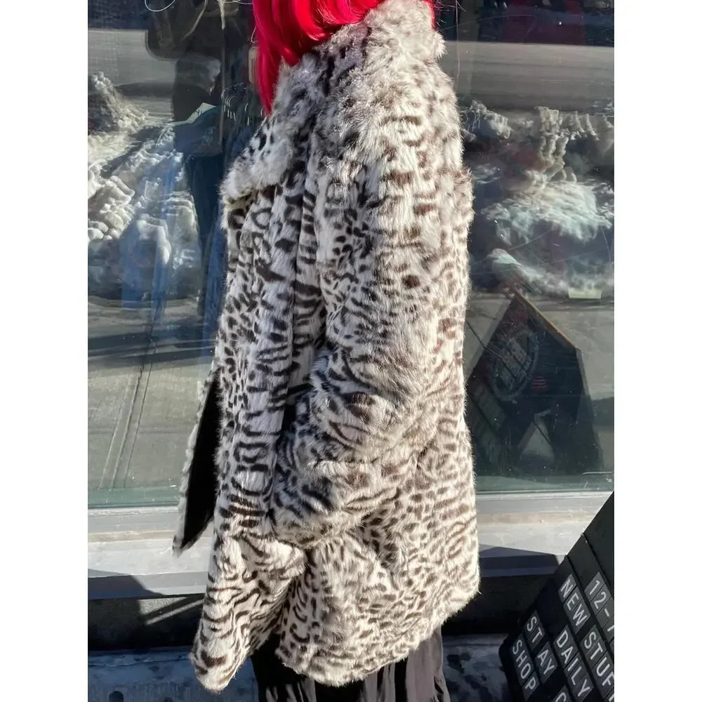 VIntage Rabbit Fur Coat - Picture 5 of 6